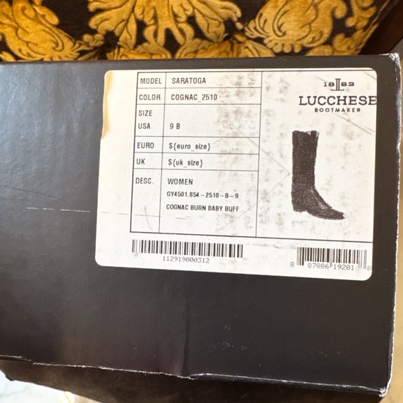 Authentic Lucchese Bootmaker women’s cowboy boots — brand new, NEVER WORN, with - Picture 6 of 6